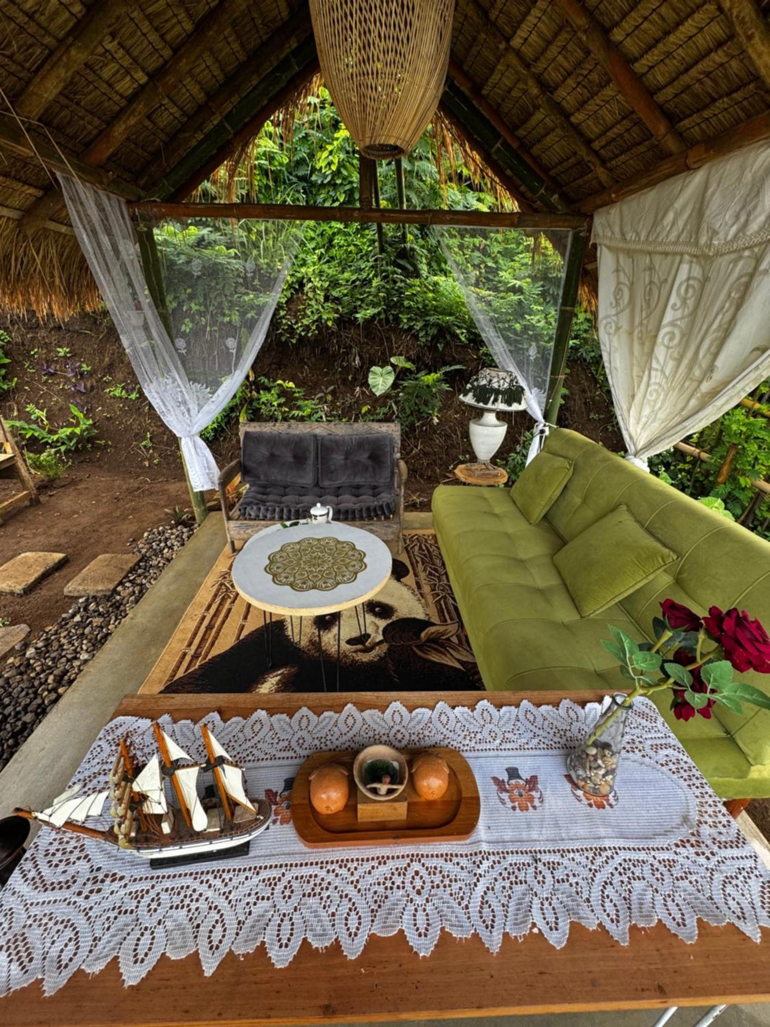Séjour chez l'habitant Laa Lombok Glamping Sapit